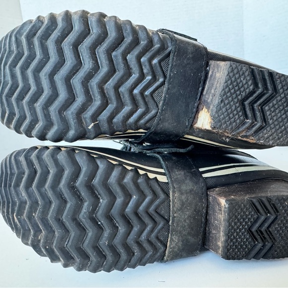 Sorel Black Conquest Carly Black Waterproof Tall Boots Women’s Size 7.5 *FLAWS - Picture 6 of 10